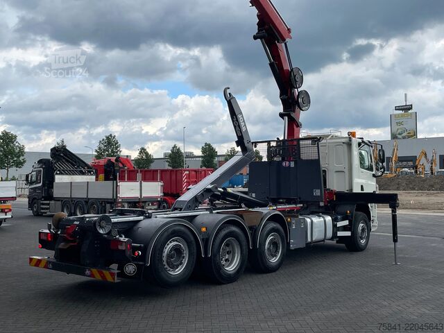 Camion-grue DAF CF 85.480 CF 85.480 8x2 Haakarm + HMF 2320K5-RCS