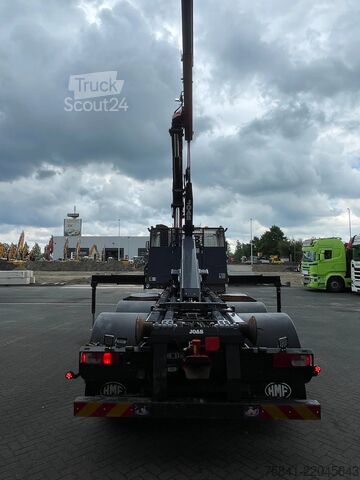 Camion-grue DAF CF 85.480 CF 85.480 8x2 Haakarm + HMF 2320K5-RCS