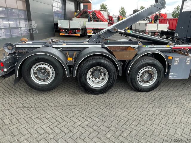 Camion-grue DAF CF 85.480 CF 85.480 8x2 Haakarm + HMF 2320K5-RCS