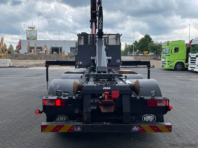 Camion-grue DAF CF 85.480 CF 85.480 8x2 Haakarm + HMF 2320K5-RCS