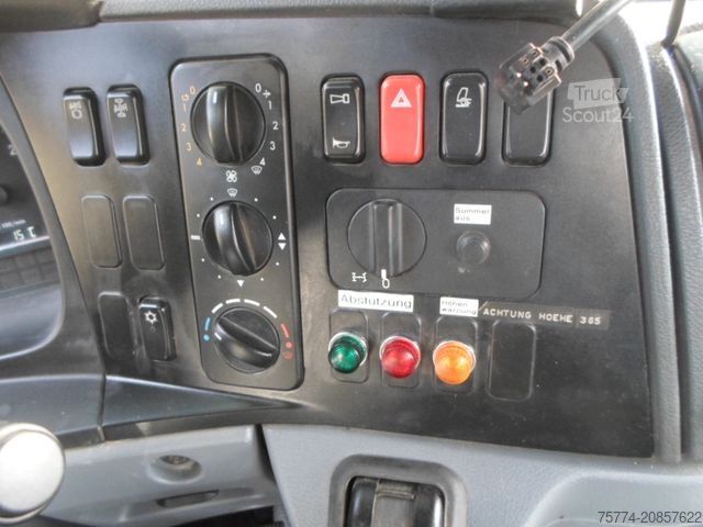 Tipper truck MERCEDES-BENZ 1833 K/ Kran ATLAS/ 105000 KM