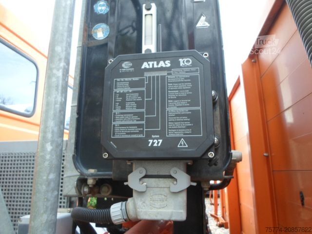 Tipper truck MERCEDES-BENZ 1833 K/ Kran ATLAS/ 105000 KM