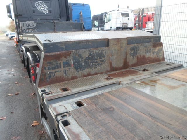 Semirimorchio ribassato BROSHUIS 4 AOU-23-48 SL/ TELE 3000 mm ausziehbar !