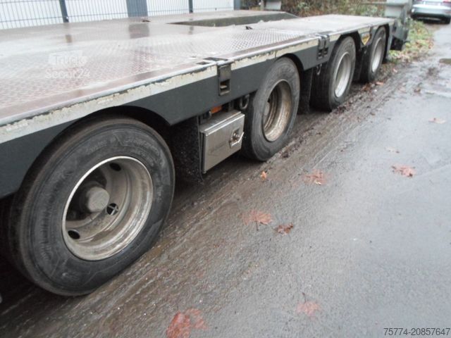 Semirimorchio ribassato BROSHUIS 4 AOU-23-48 SL/ TELE 3000 mm ausziehbar !