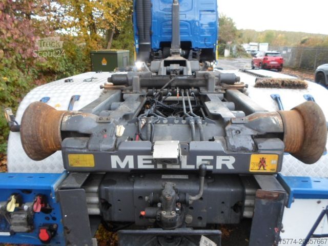 Roll-off tipper truck VOLVO FH 500/ Lenkachse/Meiller Abroller