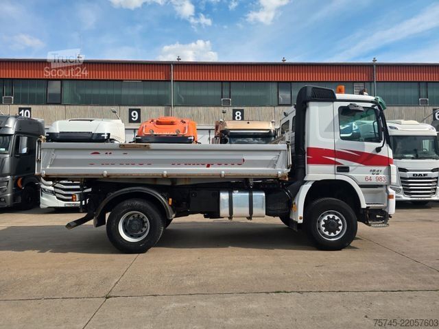Autocamion basculant tridirecțional MERCEDES-BENZ ACTROS 1841 * 4X4-HYDRO * BORDMATIK *  MEILER