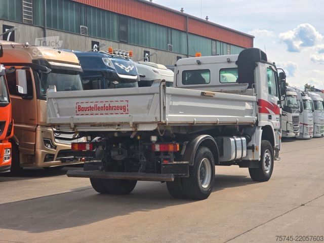 Autocamion basculant tridirecțional MERCEDES-BENZ ACTROS 1841 * 4X4-HYDRO * BORDMATIK *  MEILER