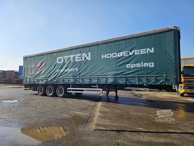 Gardinsida Pacton T3 001 | 3 axle curtainsider | Bpw drum.