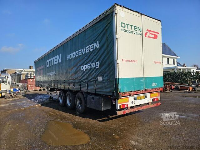 Gardinsida Pacton T3 001 | 3 axle curtainsider | Bpw drum.