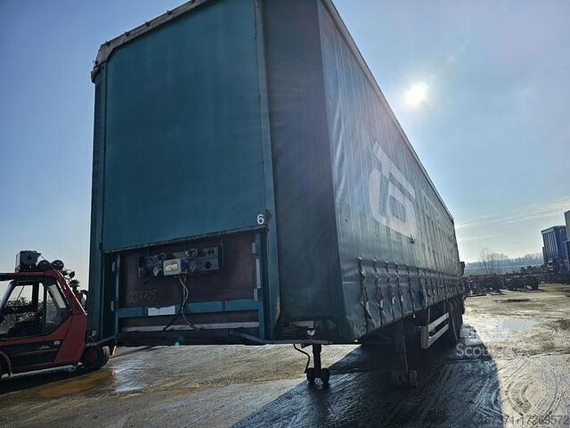 Gardinsida Pacton T3 001 | 3 axle curtainsider | Bpw drum.
