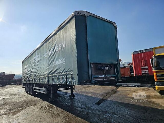 Gardinsida Pacton T3 001 | 3 axle curtainsider | Bpw drum.