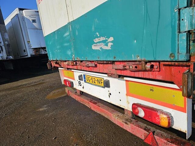 Шторка боковая Pacton T3 001 | 3 axle curtainsider | Bpw drum.