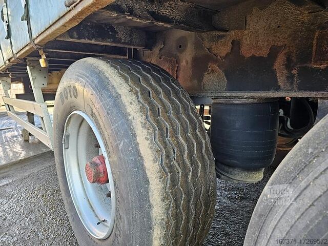 Шторка боковая Pacton T3 001 | 3 axle curtainsider | Bpw drum.