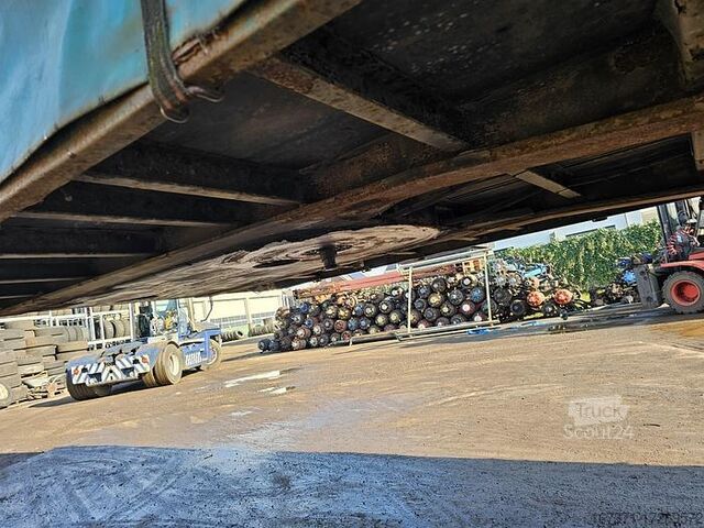 Шторка боковая Pacton T3 001 | 3 axle curtainsider | Bpw drum.