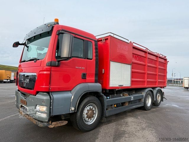 Vacuum tank truck MAN TGS 28.360 6x4H*4 Hydrodrive/Moos KSA VacuDrain