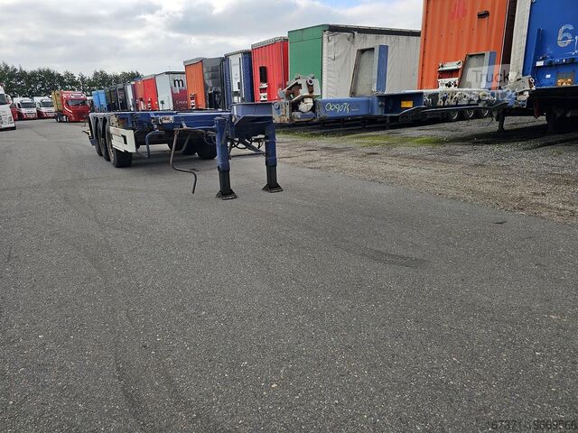 Container transport FLIEGL 04/DA 08 | ALL CONNECTIONS | 2 X EXTENDIBLE | B...