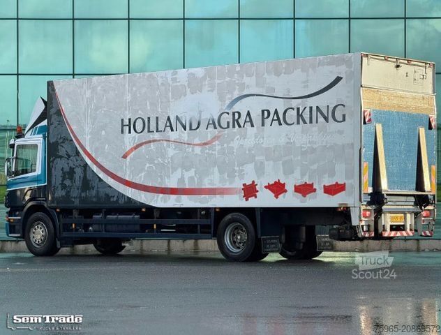 Box truck SCANIA P230 EURO 3 AIRCO MANUAL GEARBOX VAN BEURDEN ISO