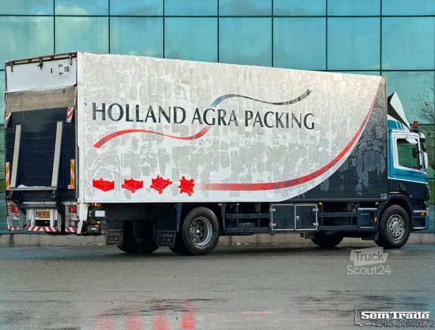 Box truck SCANIA P230 EURO 3 AIRCO MANUAL GEARBOX VAN BEURDEN ISO