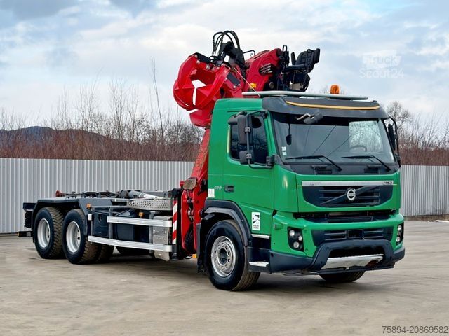 Kanca kasalı yük kamyonu (roll-off) VOLVO FMX 460 * Abrollkipper + EPSILON Q150Z79 * 6x4