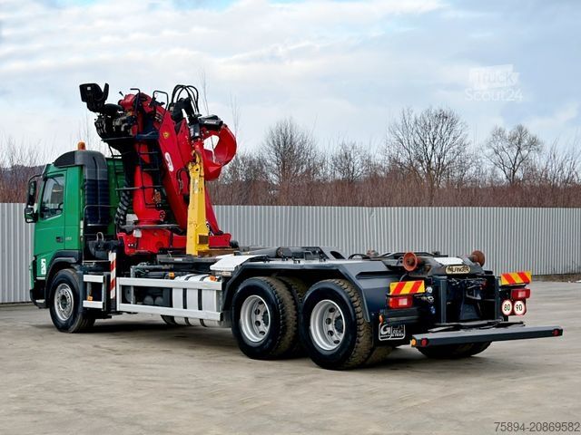 Kanca kasalı yük kamyonu (roll-off) VOLVO FMX 460 * Abrollkipper + EPSILON Q150Z79 * 6x4