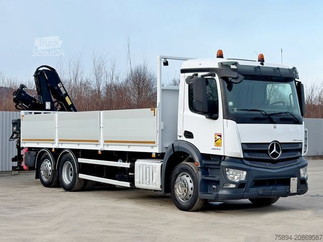 Kamyon üzerine monteli vinç MERCEDES-BENZ ANTOS 2545* HIAB 144 BS - 2 HIDUO /FUNK