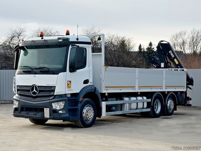 Kamyon üzerine monteli vinç MERCEDES-BENZ ANTOS 2545* HIAB 144 BS - 2 HIDUO /FUNK