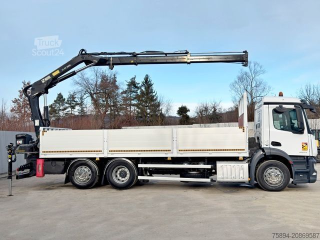 Kamyon üzerine monteli vinç MERCEDES-BENZ ANTOS 2545* HIAB 144 BS - 2 HIDUO /FUNK