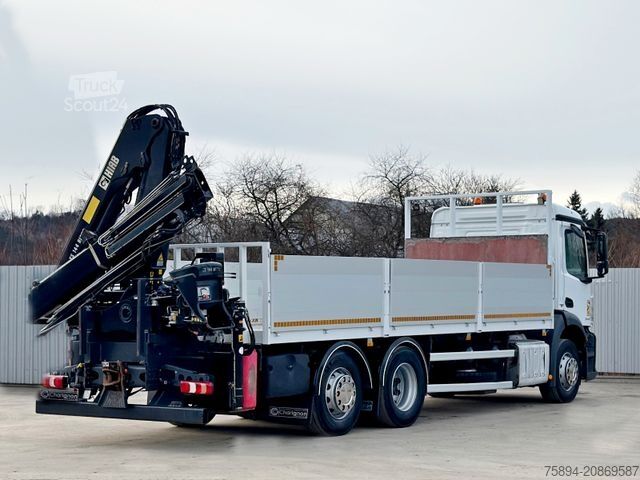 Kamyon üzerine monteli vinç MERCEDES-BENZ ANTOS 2545* HIAB 144 BS - 2 HIDUO /FUNK