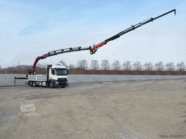 Kamyon üzerine monteli vinç MERCEDES-BENZ ACTROS 2545 * PK 34002 - SH +JIB /FUNK* 6x2