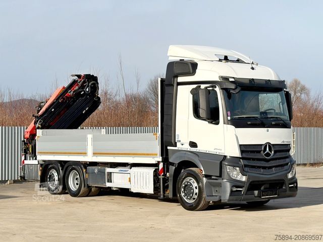 Kamyon üzerine monteli vinç MERCEDES-BENZ ACTROS 2545 * PK 34002 - SH +JIB /FUNK* 6x2
