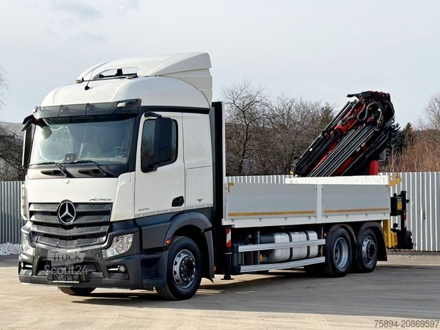 Kamyon üzerine monteli vinç MERCEDES-BENZ ACTROS 2545 * PK 34002 - SH +JIB /FUNK* 6x2