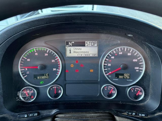 Faházszállító teherautó MAN TGS 26.440 6x4 Kurzholzzug Palfinger SägeGreifer