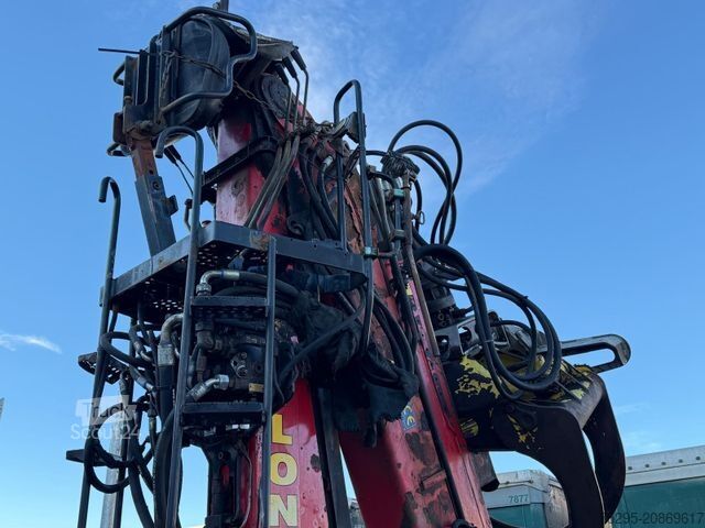 Faházszállító teherautó MAN TGS 26.440 6x4 Kurzholzzug Palfinger SägeGreifer