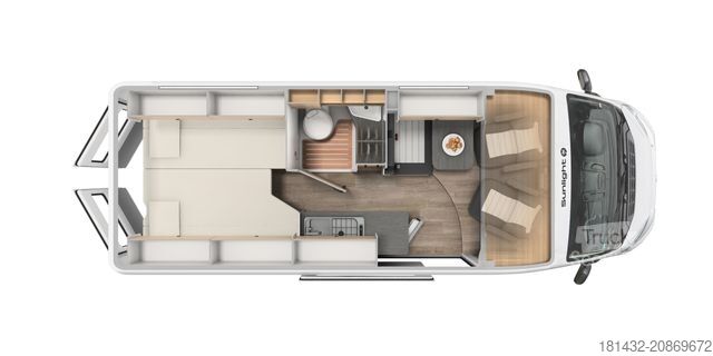 Autocaravana SUNLIGHT CLIFF 640