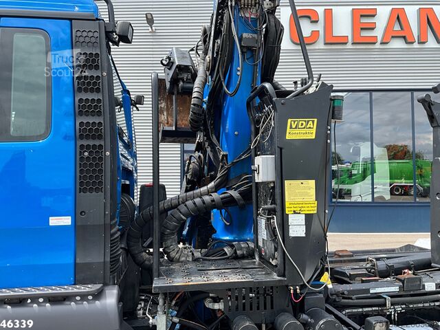 Haakarmsysteem Man TGS 35.360 8x4 Palfinger 17 Tonmeter laadkraan ...