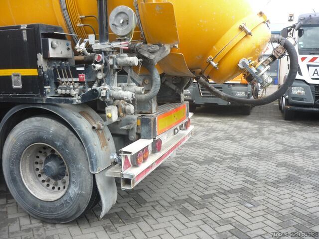 Sací vozidlo DAF XF 410 ROC 16.30 Droge stoffen oplegger