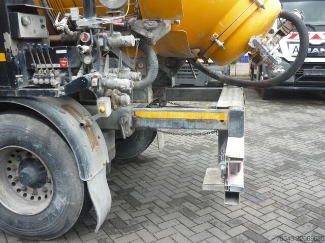 Sací vozidlo DAF XF 410 ROC 16.30 Droge stoffen oplegger