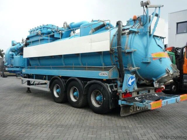 Suction vehicle Royen Ipsam Droge stoffen zuiger/Sucking and blowing ...