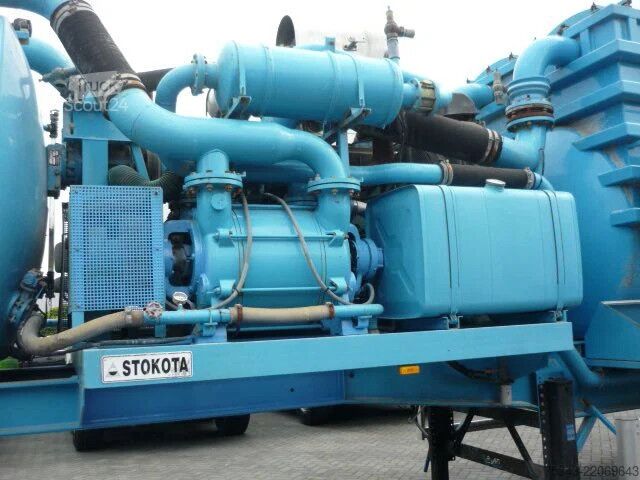 Suction vehicle Royen Ipsam Droge stoffen zuiger/Sucking and blowing ...