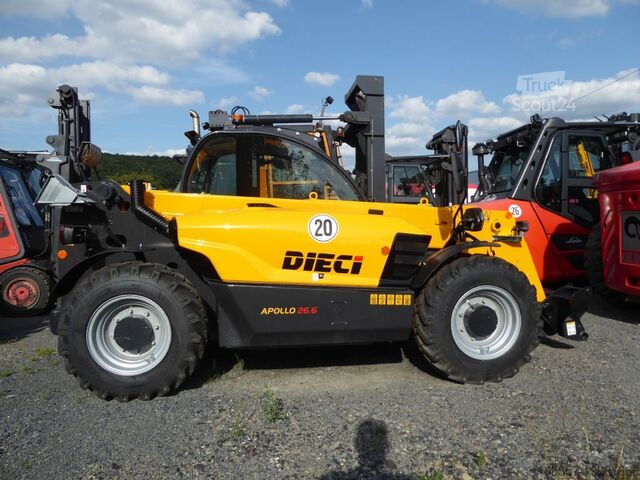 Teleszkópos rakodó Dieci Apollo 26.6 Yanmar Vorführgerät