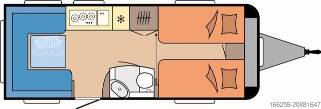 Bivalnik HOBBY Excellent Edition 540 UL