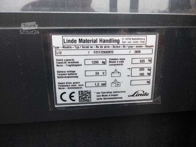 Manuel istifleyici Linde L12