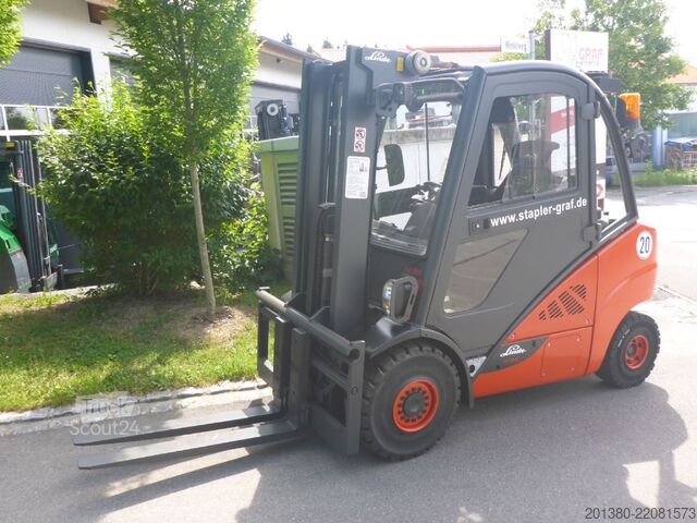 Frontgaffeltruck Linde H35 D
