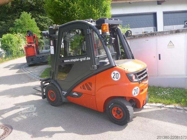 Frontgaffeltruck Linde H35 D