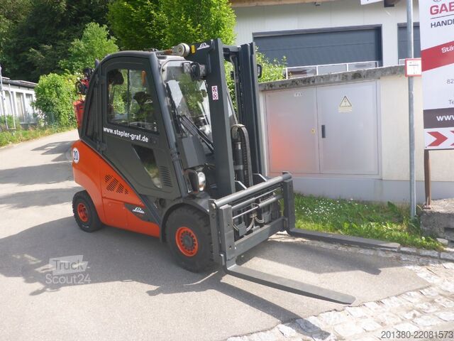 Frontgaffeltruck Linde H35 D