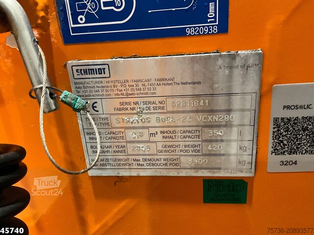 Причіп для розкидача Iveco Daily 35S12 300 met Nido zoutstrooier Just 88.0...