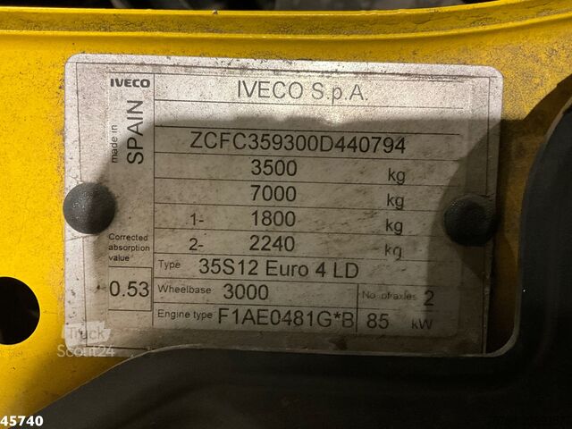 Причіп для розкидача Iveco Daily 35S12 300 met Nido zoutstrooier Just 88.0...