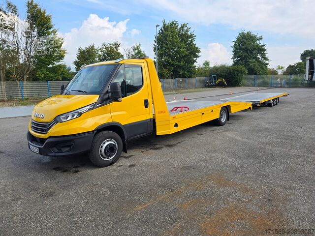 Tovornjak za prevoz avtomobilov Iveco Daily 3.0 Abschleppwagen + Anhänger, BFZ