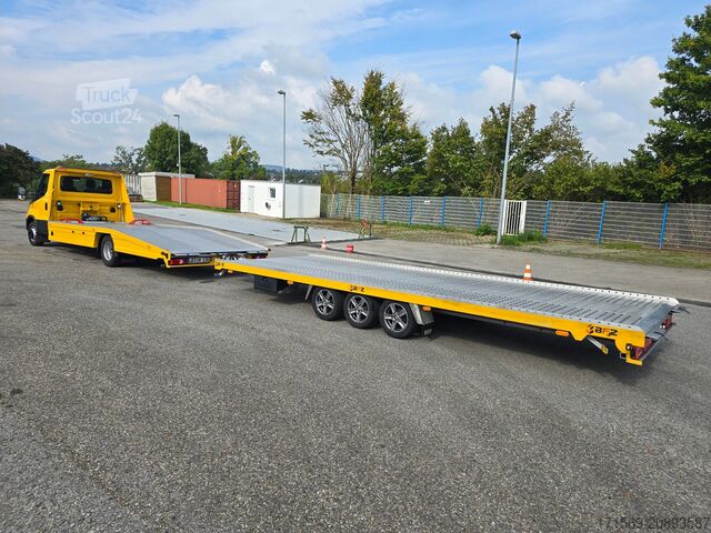 Tovornjak za prevoz avtomobilov Iveco Daily 3.0 Abschleppwagen + Anhänger, BFZ