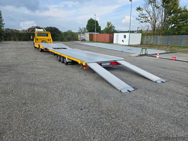 Tovornjak za prevoz avtomobilov Iveco Daily 3.0 Abschleppwagen + Anhänger, BFZ